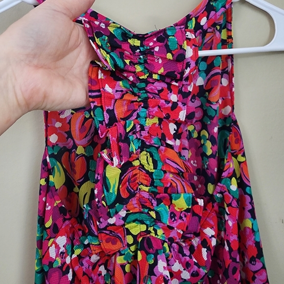 Lilly Pulitzer Size XS Colorful Floral Top Slaveless. - Picture 3 of 7